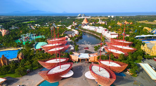 中越雙樂園６天.南會安珍珠樂園、龍蝦無限放題、升等五星(台中出發/含稅簽.無購物)