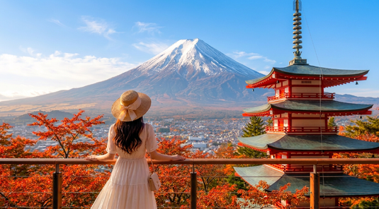 富士山紅葉打卡一日遊